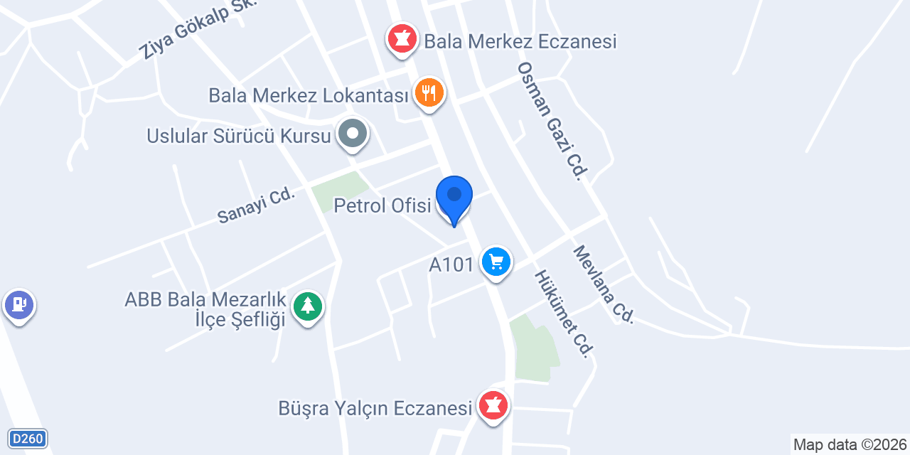 BALÂ GROSS TOPTAN MARKET konumu