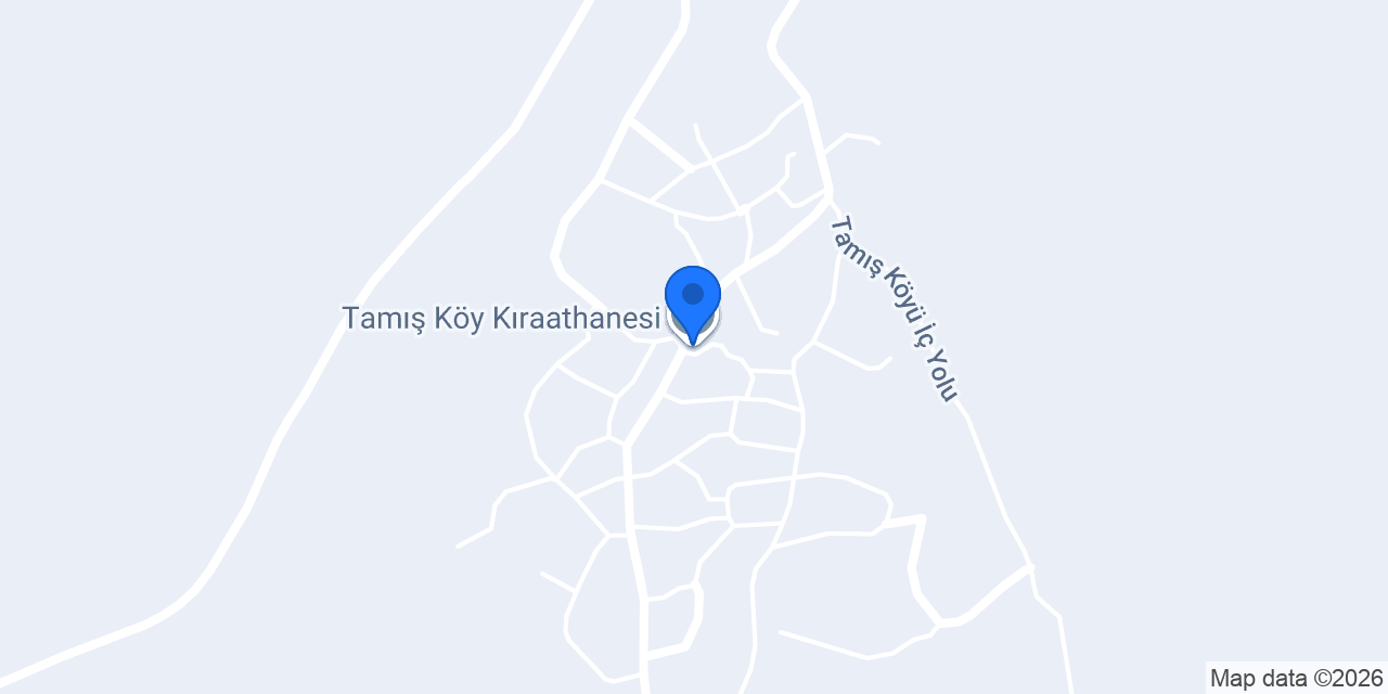 Tamış Köy Kıraathanesi konumu