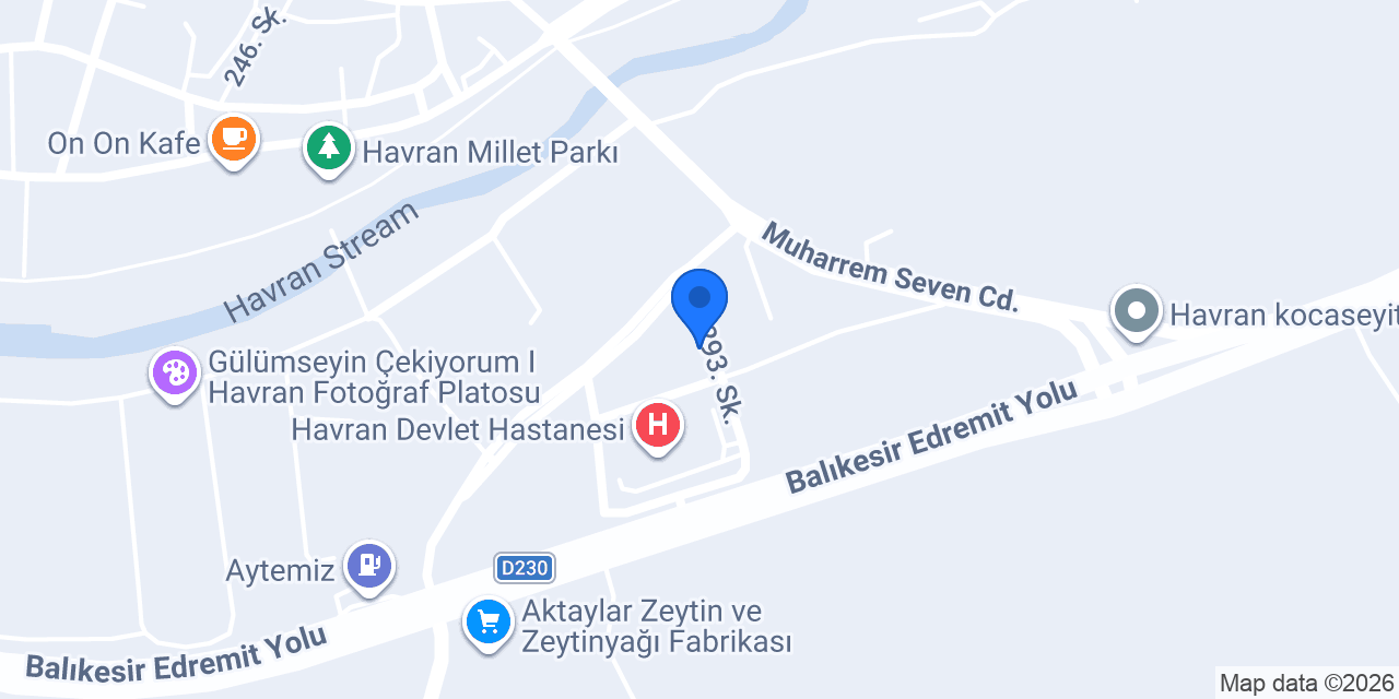 Karakaş Eczanesi konumu