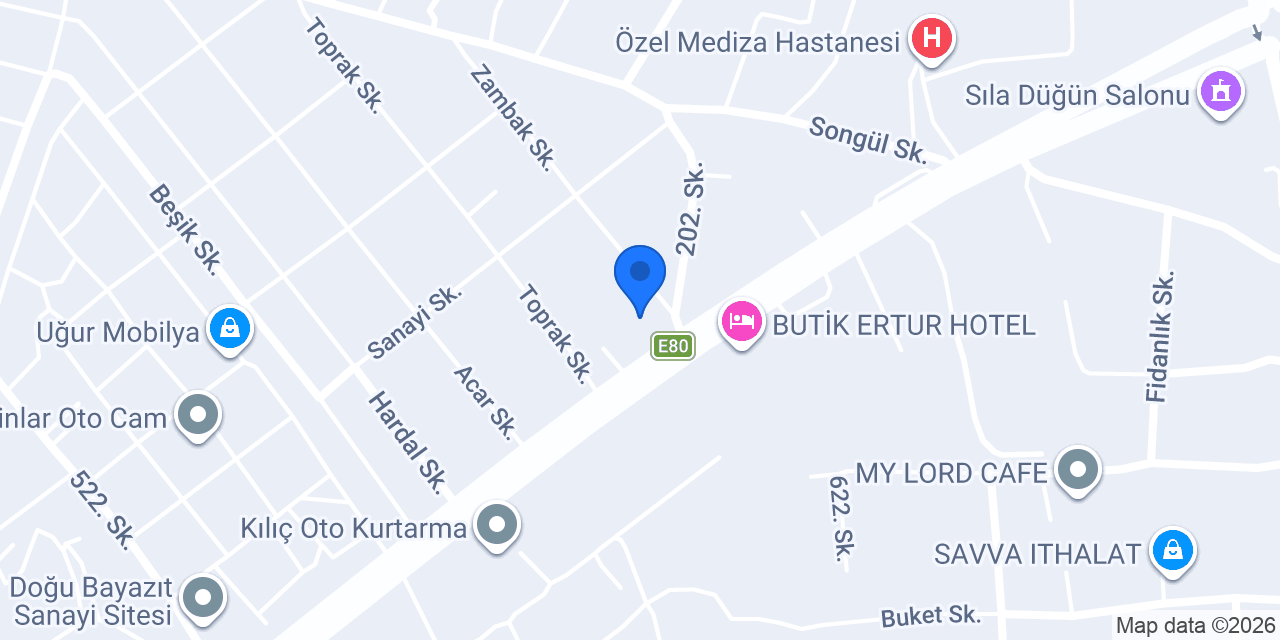 Lassa-tekdağ Otomotiv konumu