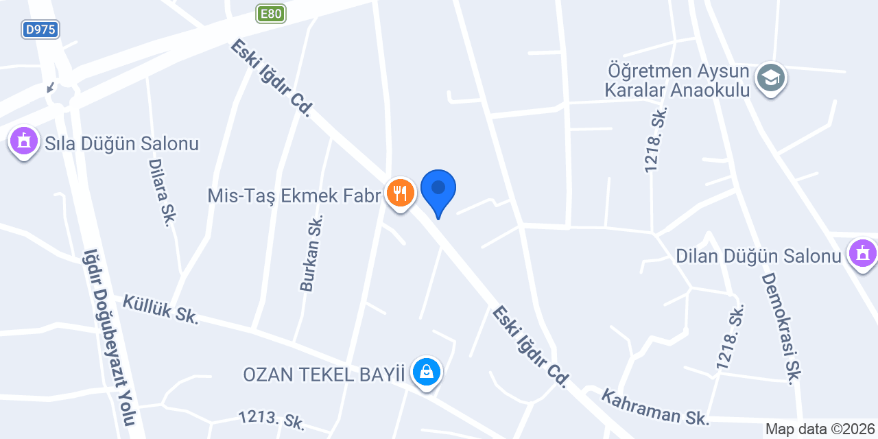 AKKURT MARKET konumu
