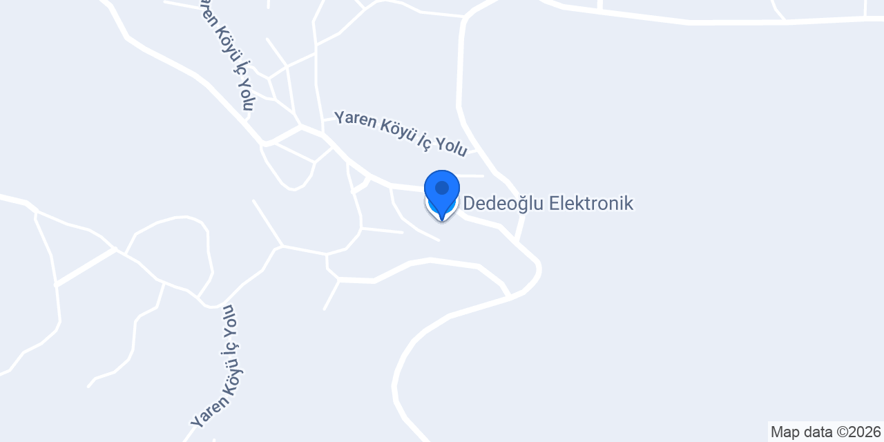 Dedeoğlu Elektronik konumu