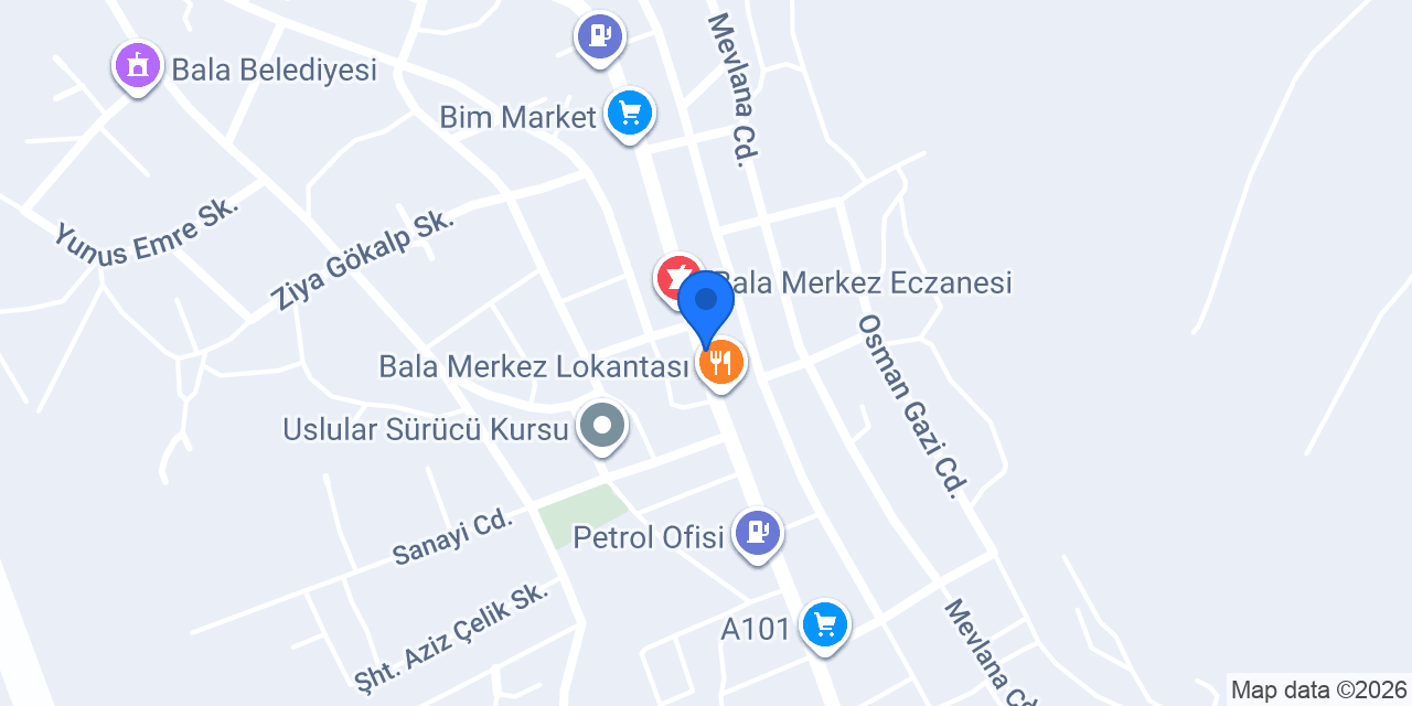 ULAŞ VETERİNER KLİNİĞİ konumu