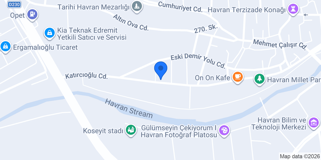 TARIK İNŞAAT DEPO konumu