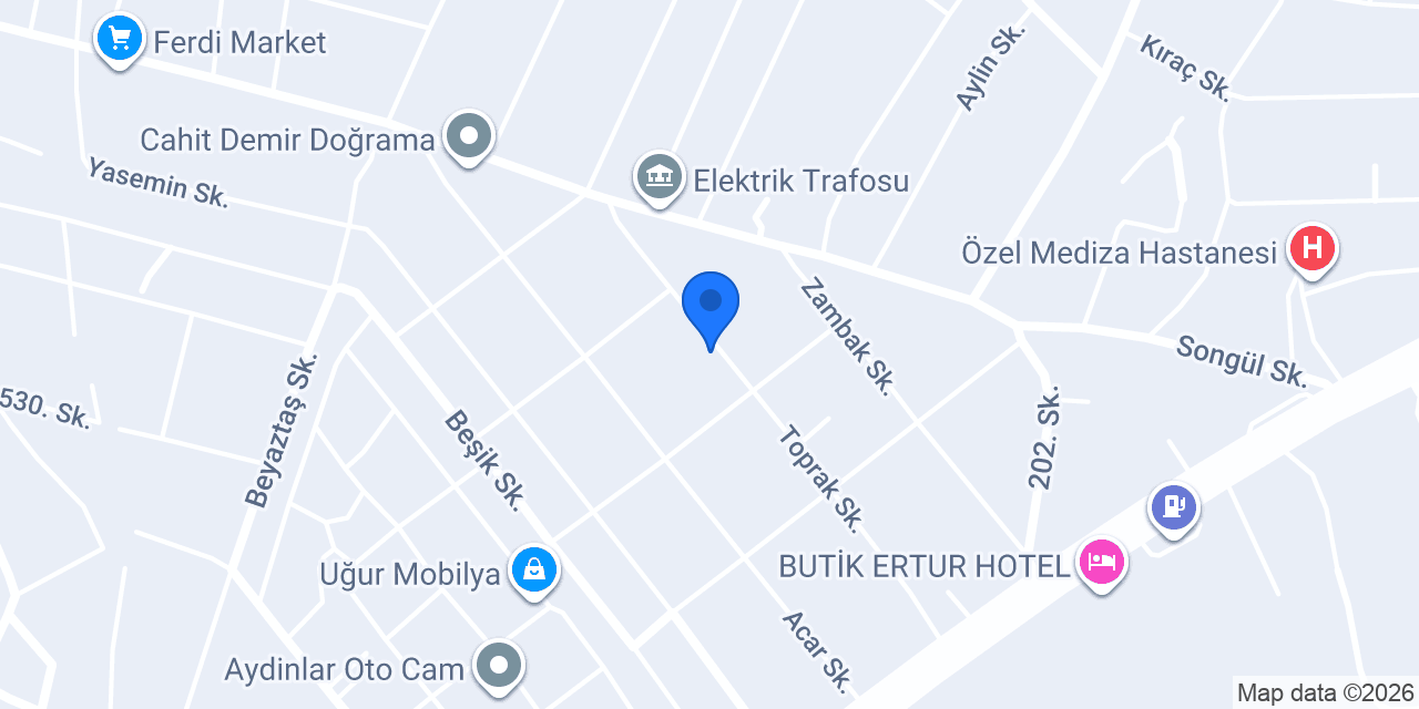toprak avm konumu