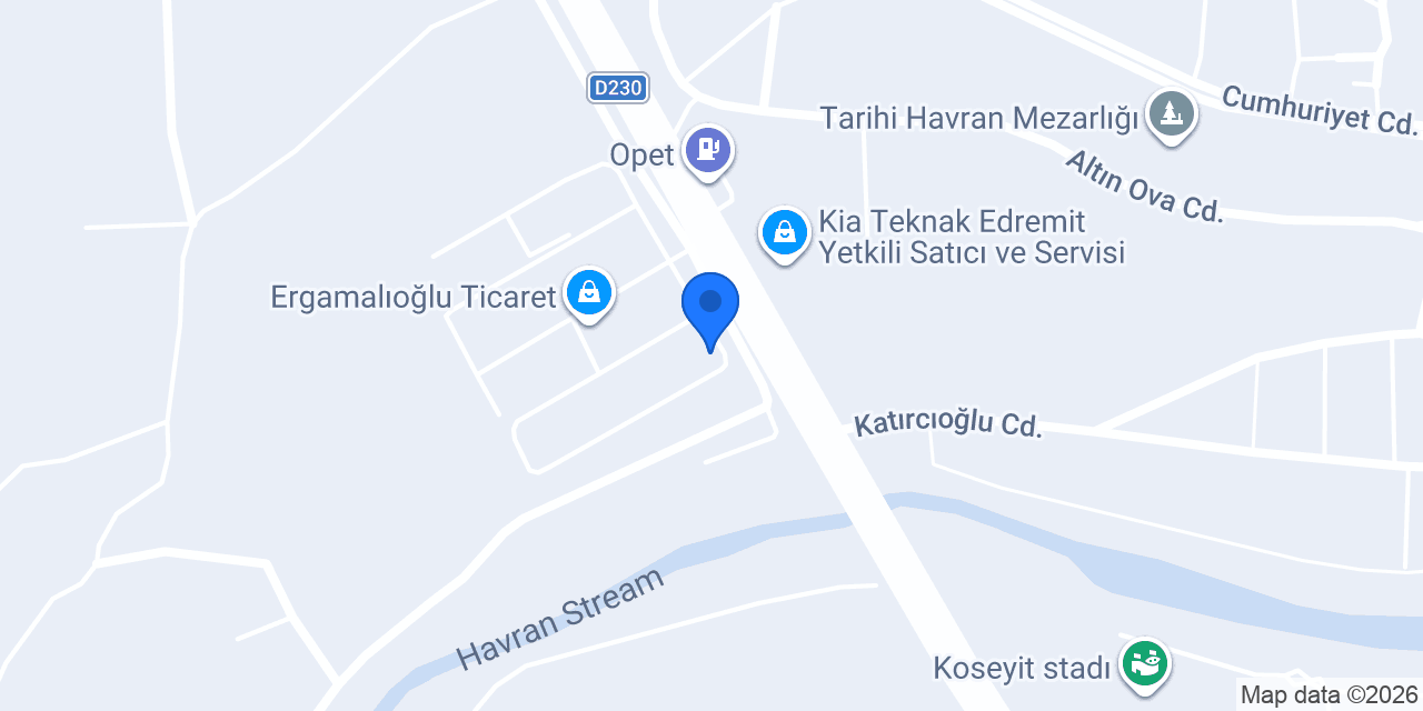Özhan Nakliyat konumu