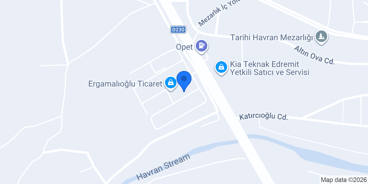 Boyacı Ali Otomotiv konumu