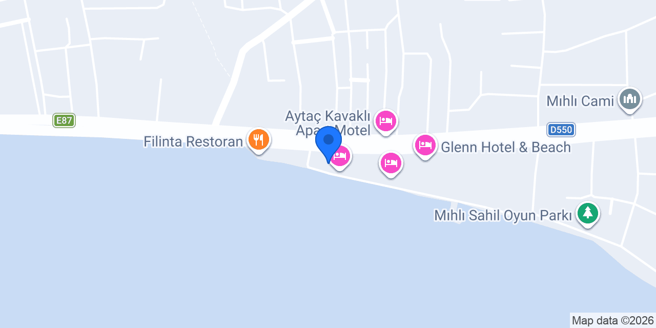 Yaprak Pansiyon Cafe & Beach konumu