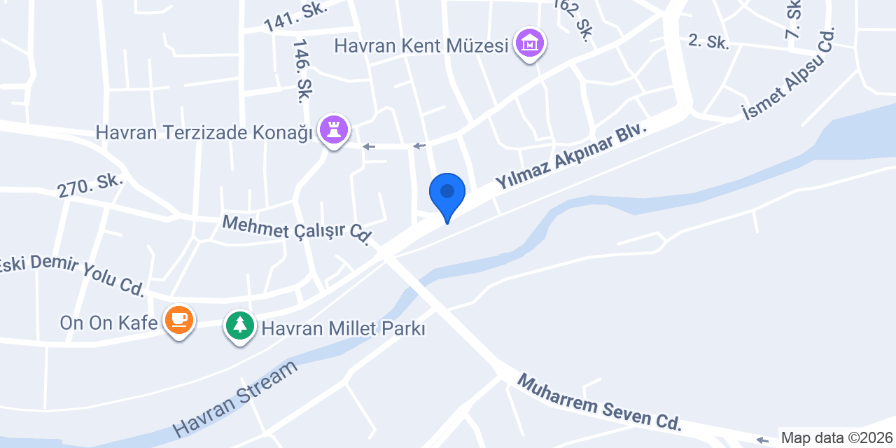 Meşhur Havranlı Şen kokoreç konumu