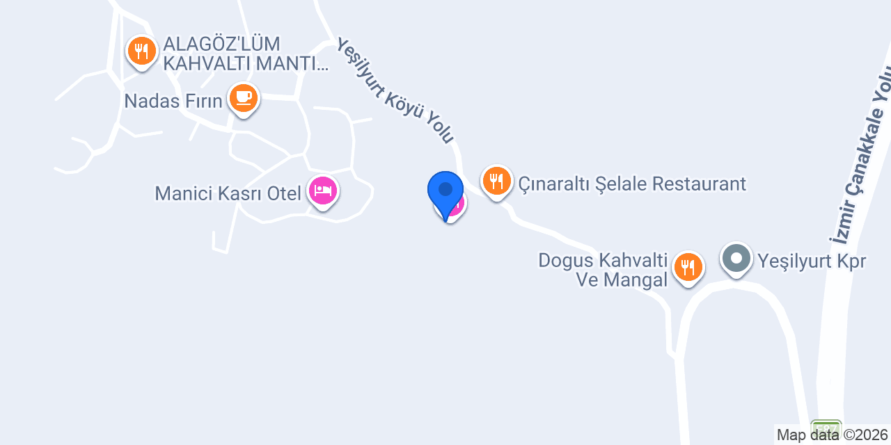 Erguvanlı Ev konumu