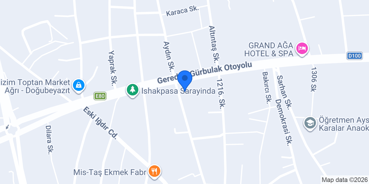 EUROPA TRANS ULUS. TAŞ. A.Ş. konumu
