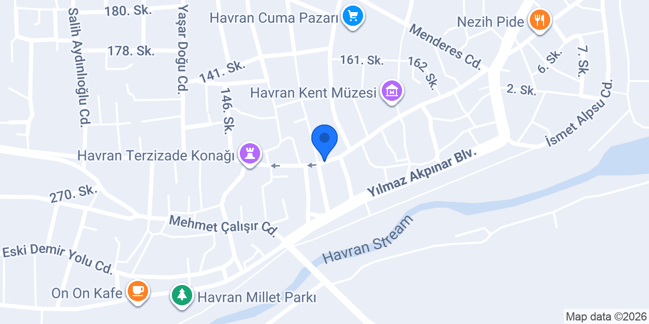 Havran Bal Petek konumu