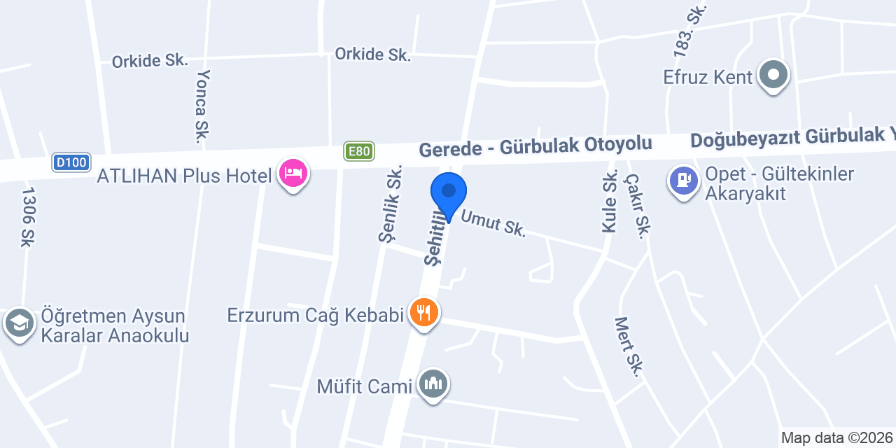 Parke Dünyası konumu