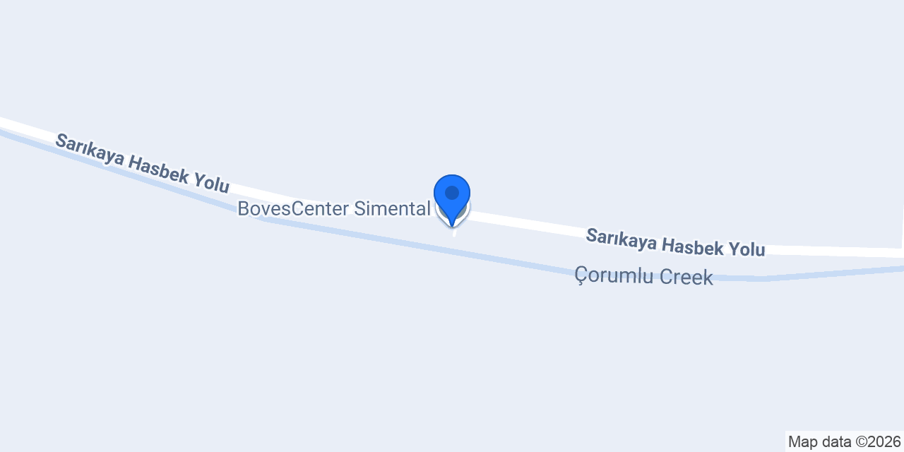 BovesCenter Simental konumu