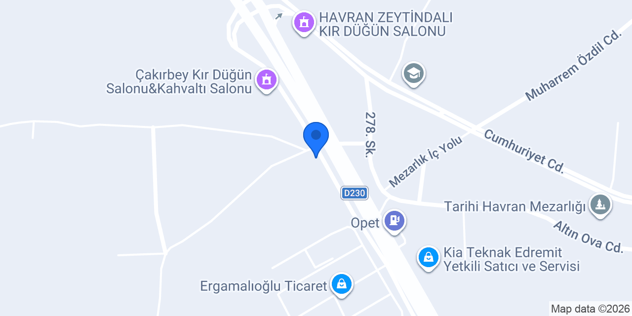 Işık Bademcilik konumu