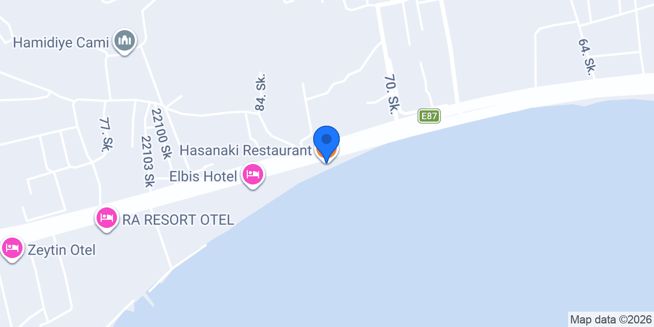 Hasanaki Restaurant konumu
