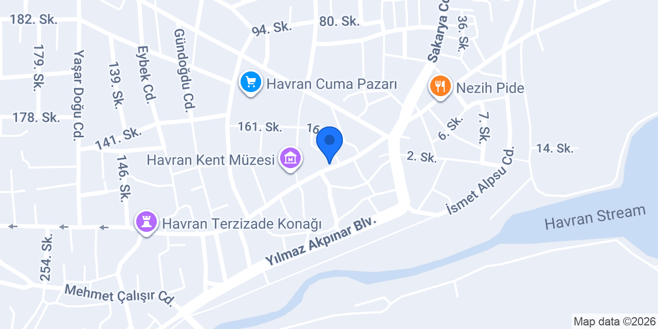 CABBAR AV BAYİİ konumu