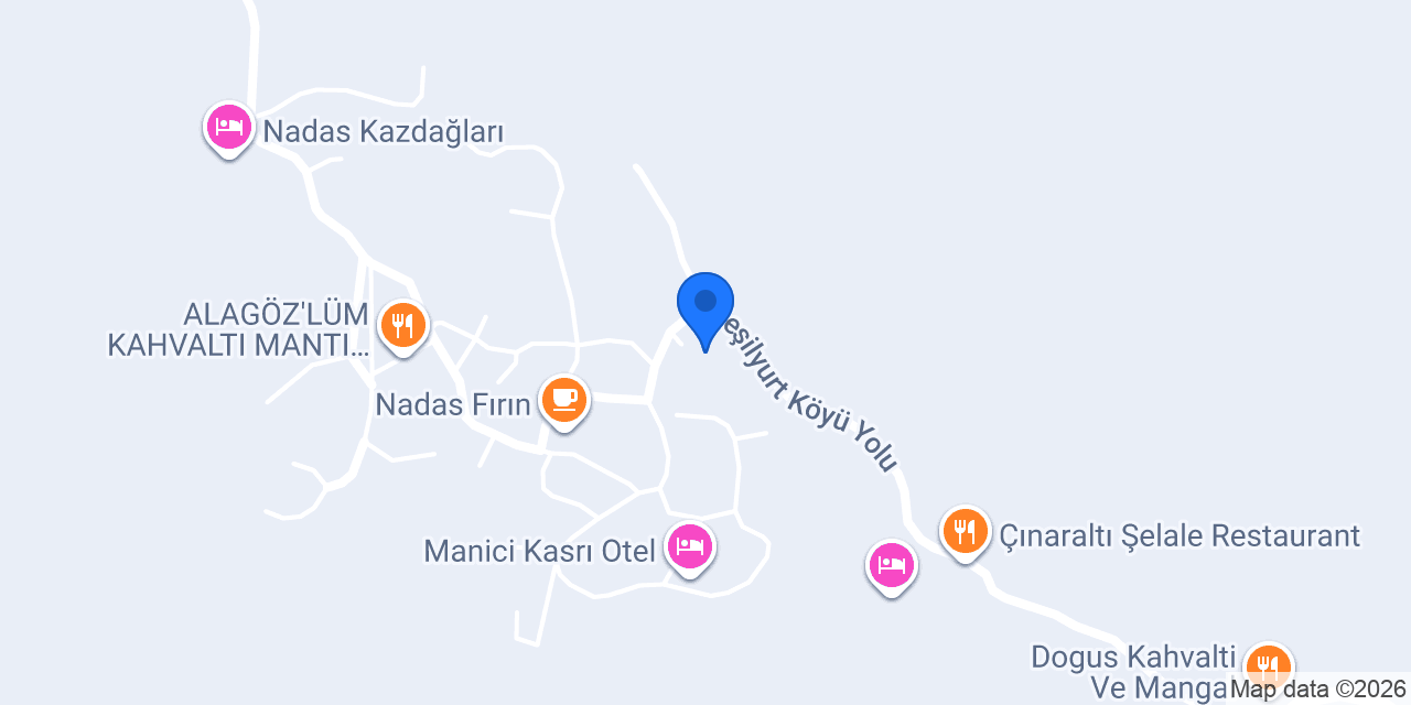 Çetmihan Restaurant konumu
