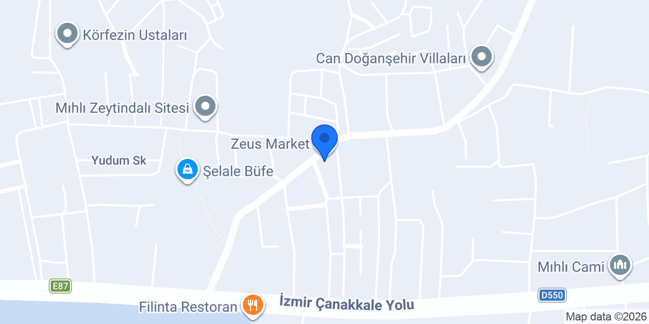 Zeus Aile Çay Bahçesi konumu