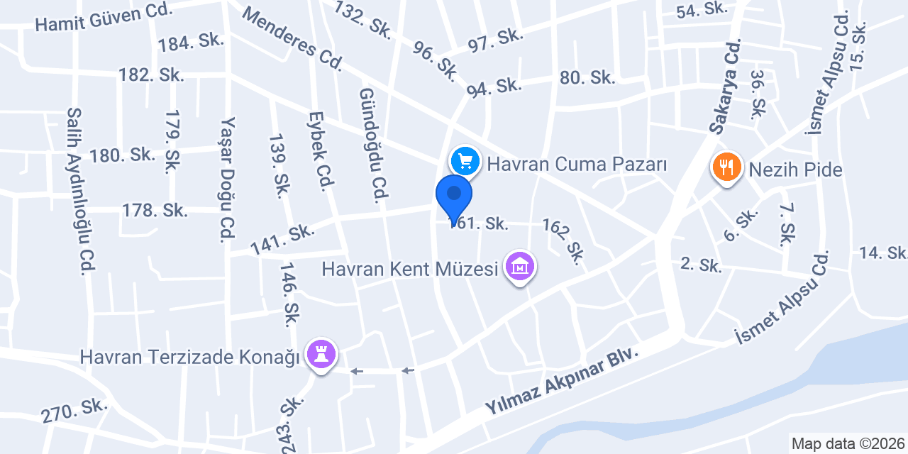 Kuaför Ayşe konumu