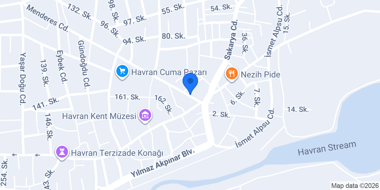 Dekor Halı Çeyiz konumu