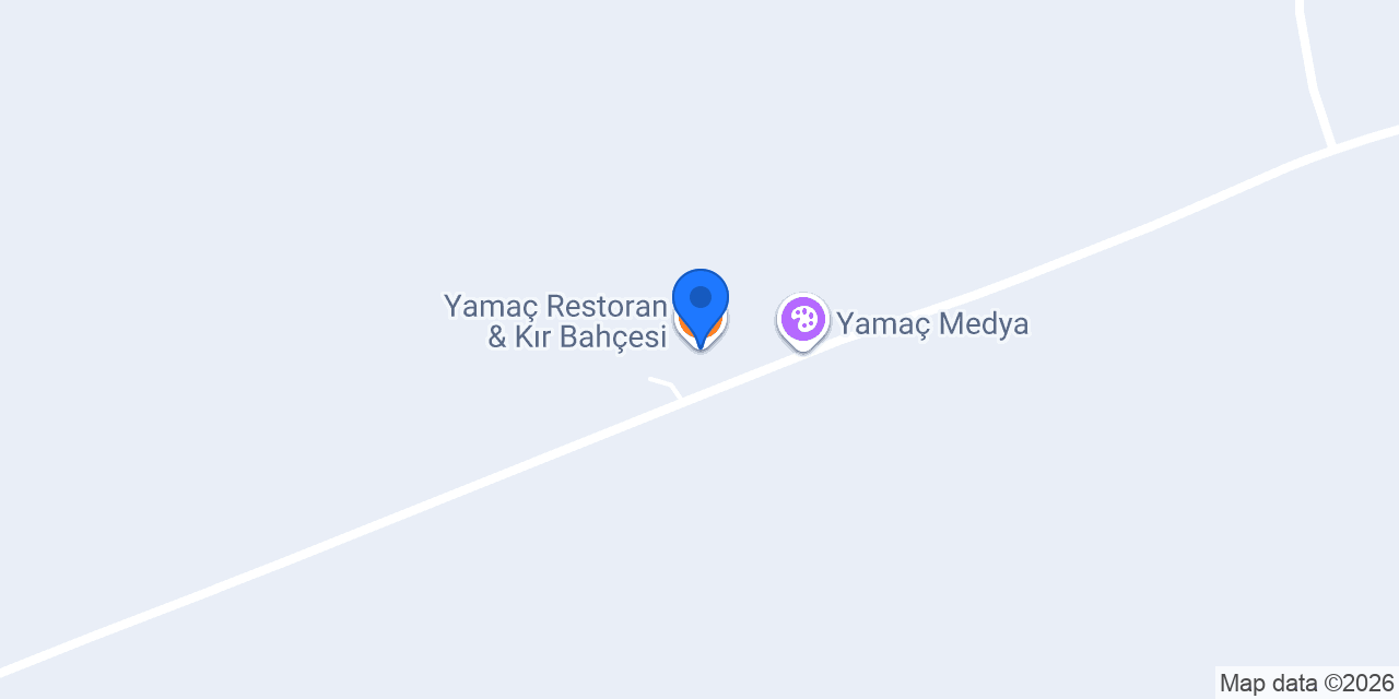 Yamaç Restoran & Kır Bahçesi konumu