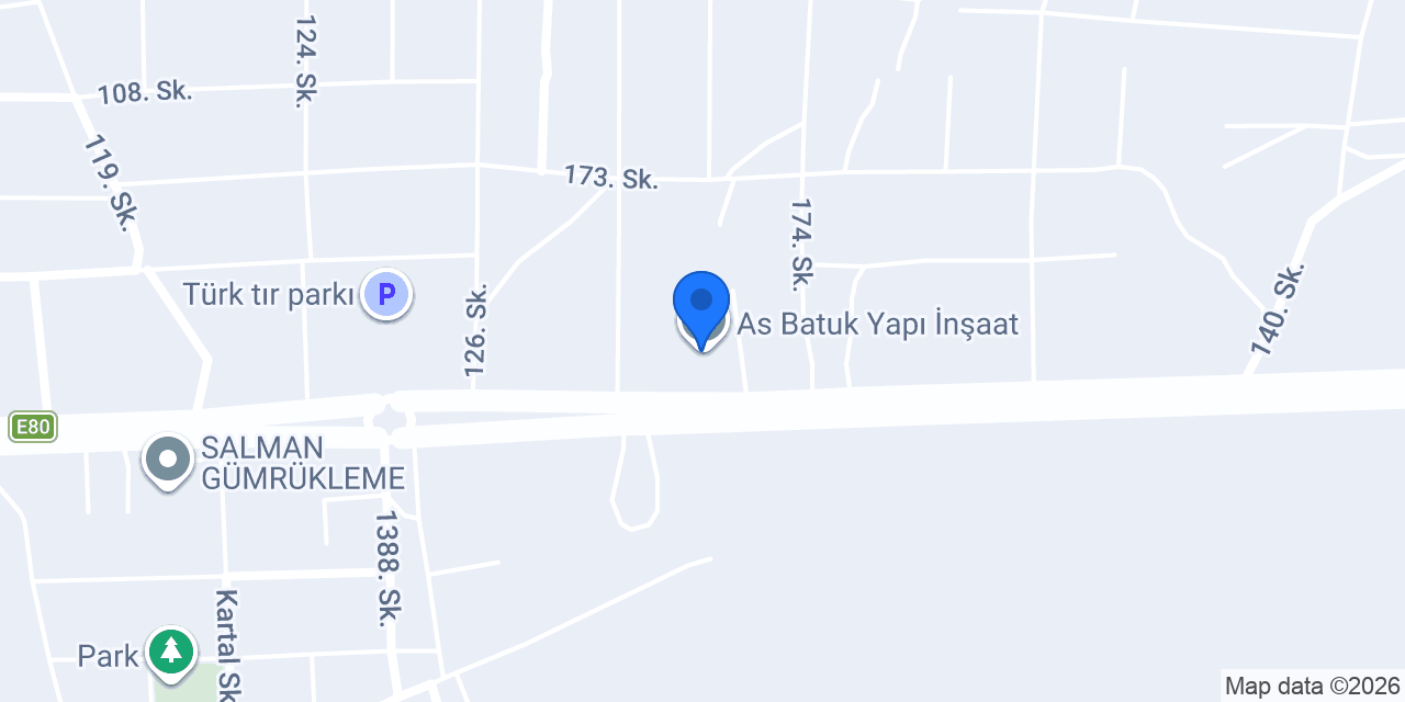 As Batuk Yapı İnşaat konumu