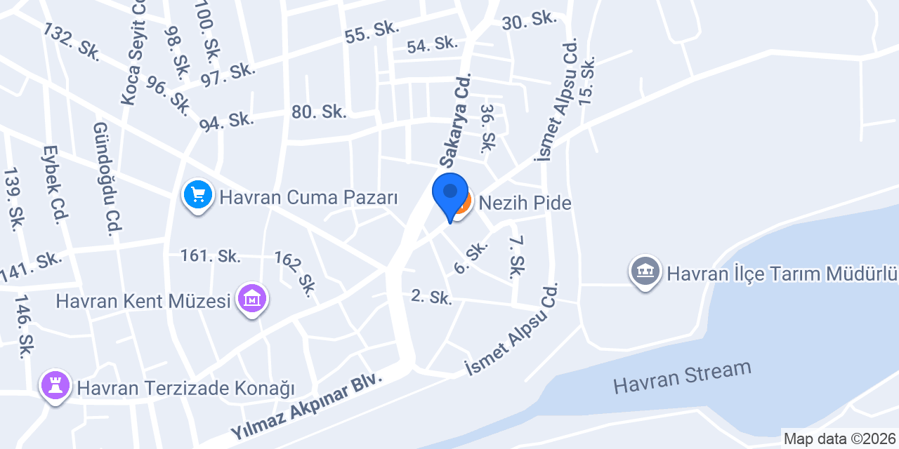 Ertuḡrul Ticaret konumu