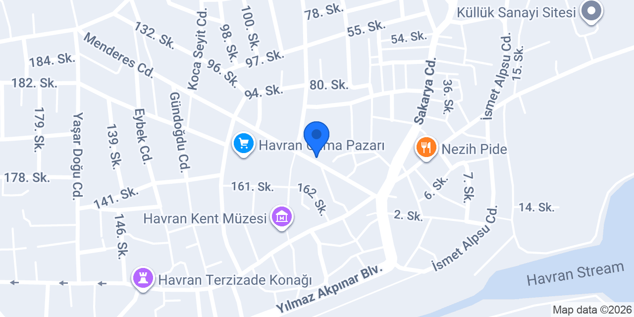 Temiz Kasap konumu