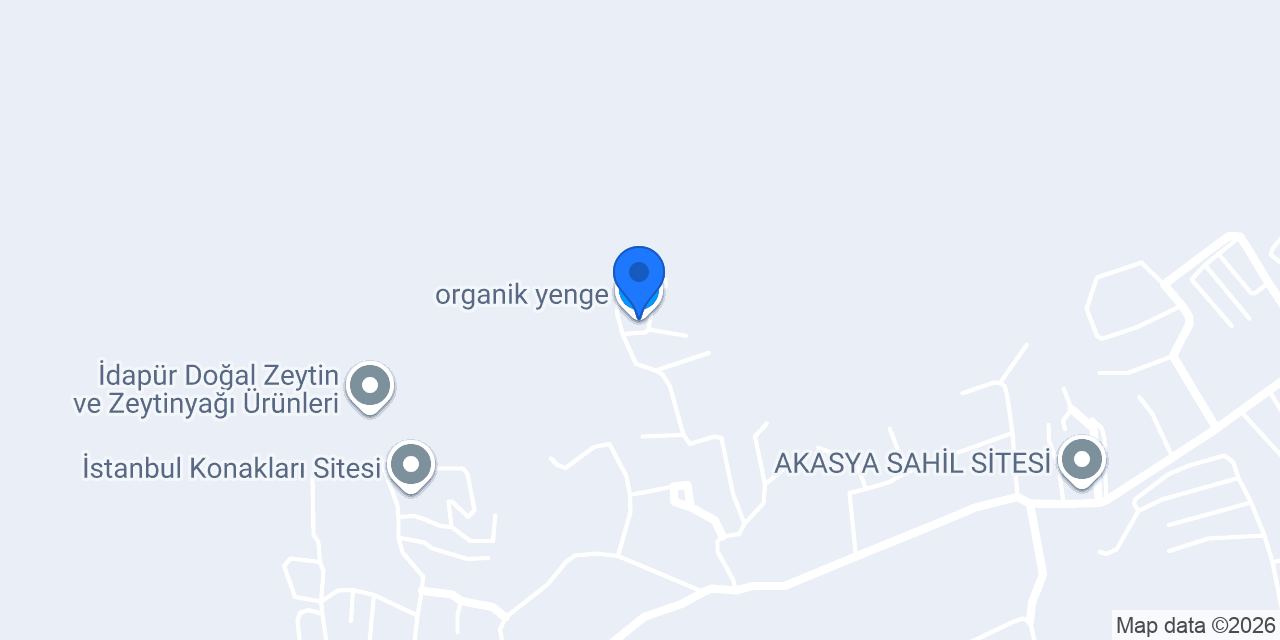 organik yenge konumu