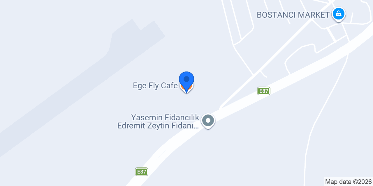 Ege Fly Cafe konumu