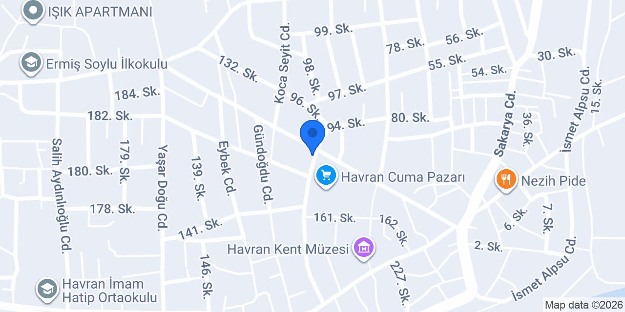 Kanaat Pide Lahmacun konumu