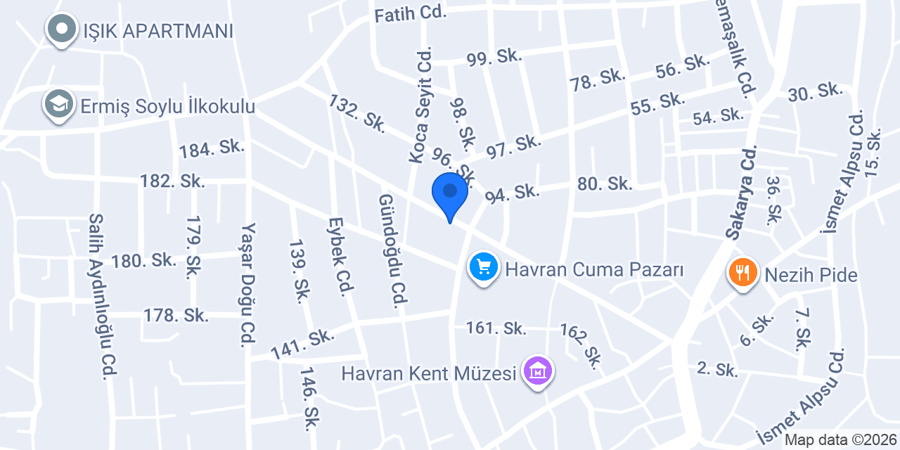 AKIN MOBİLYA konumu