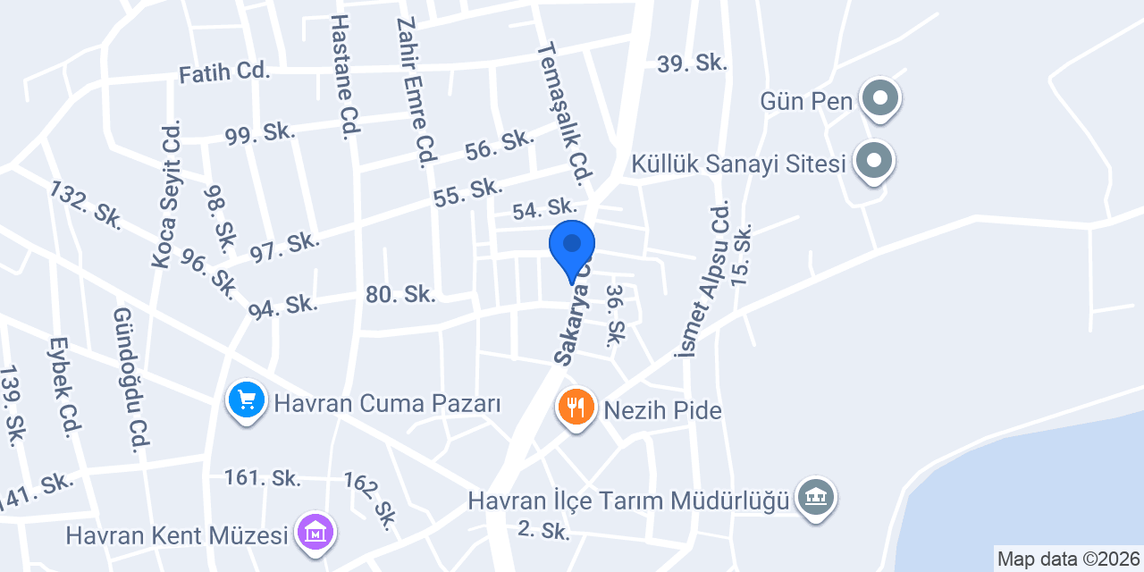 PARSAN EMLAK konumu
