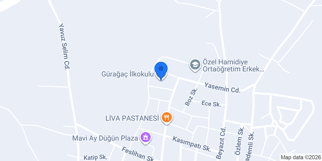 Gürağaç İlkokulu konumu