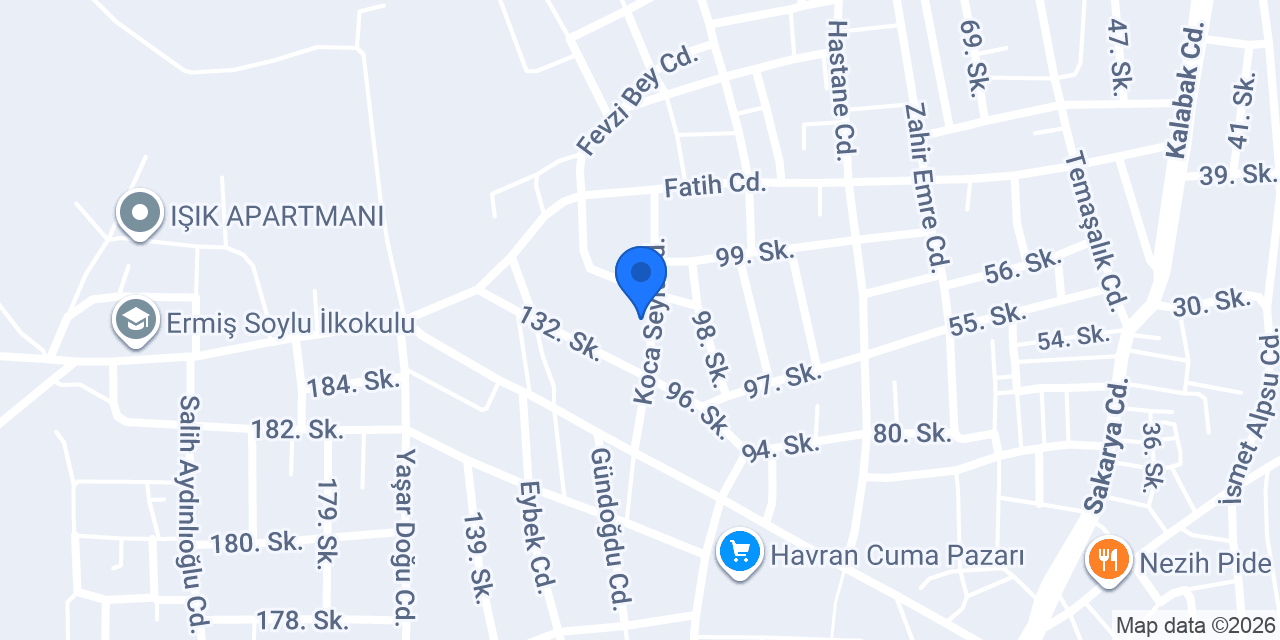 Seyitonbaşı İlköğretim Okulu konumu