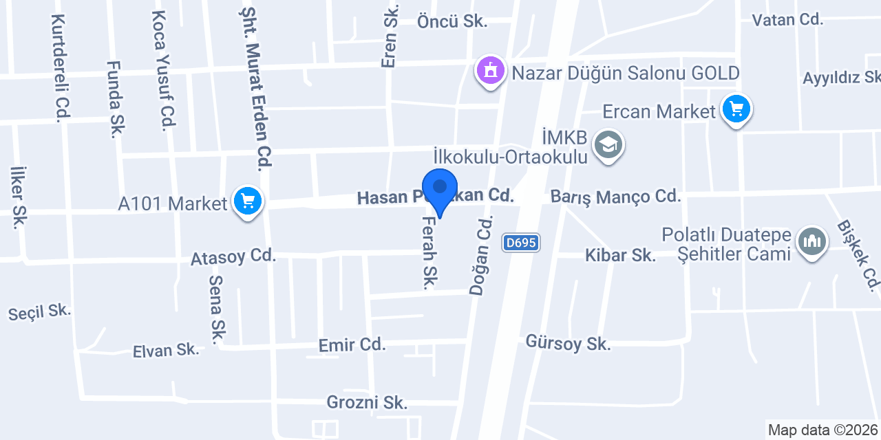 Ateş Unlu Mamulleri konumu