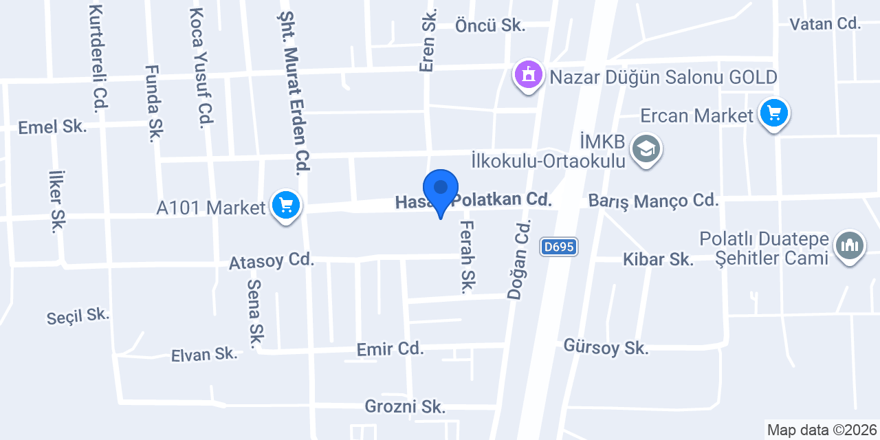 Öz Çorba Sarayı konumu
