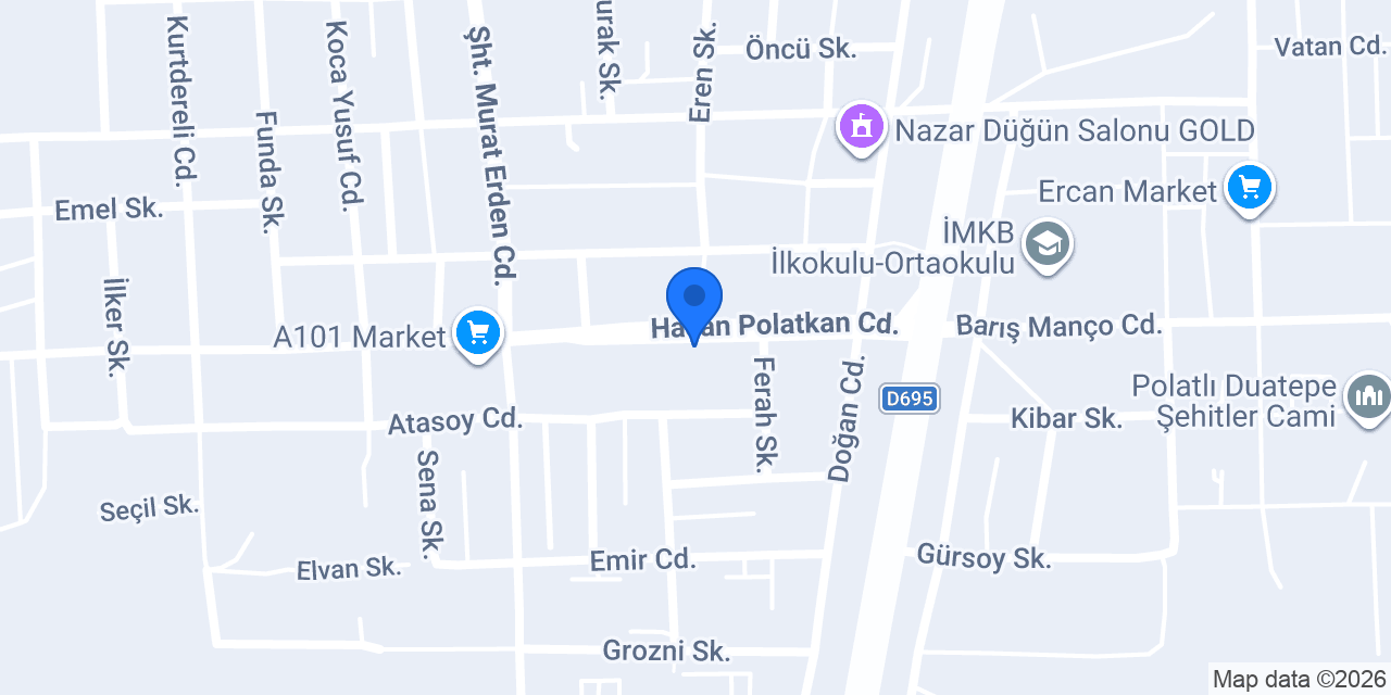 Drsn Eren Beyaz Eşya Özel Servisi konumu