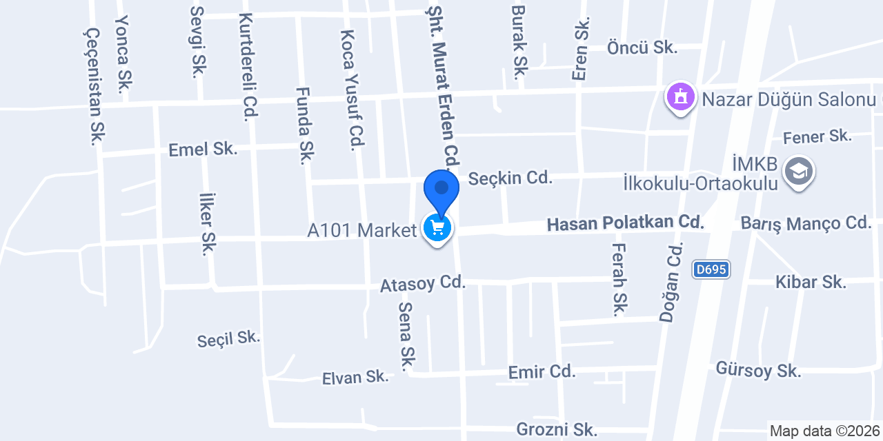 İlker Market konumu