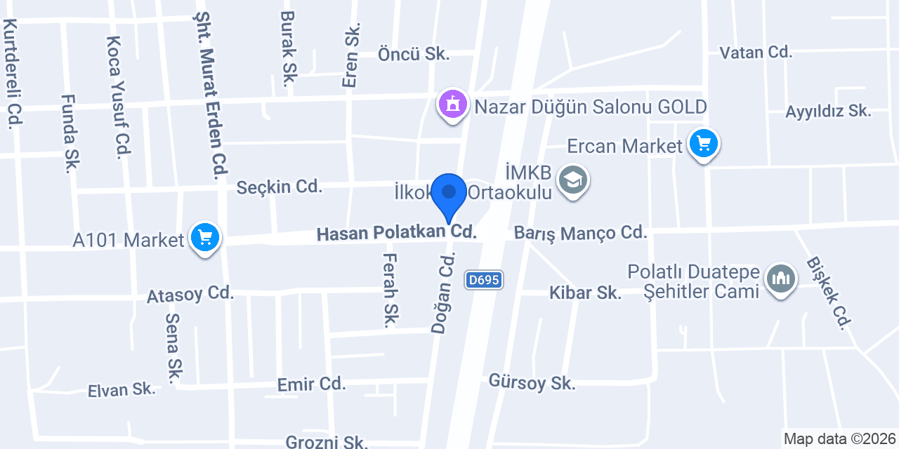 Polatlı Taksi Şentepe Eylül Taksi konumu