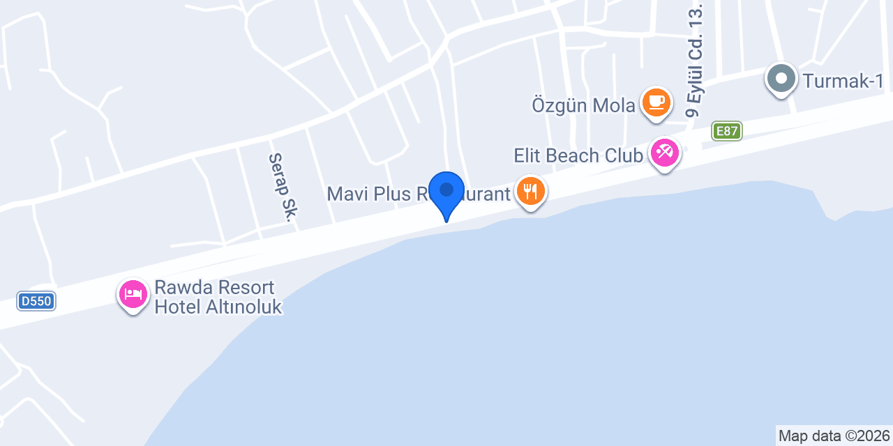 Ergün Beach konumu