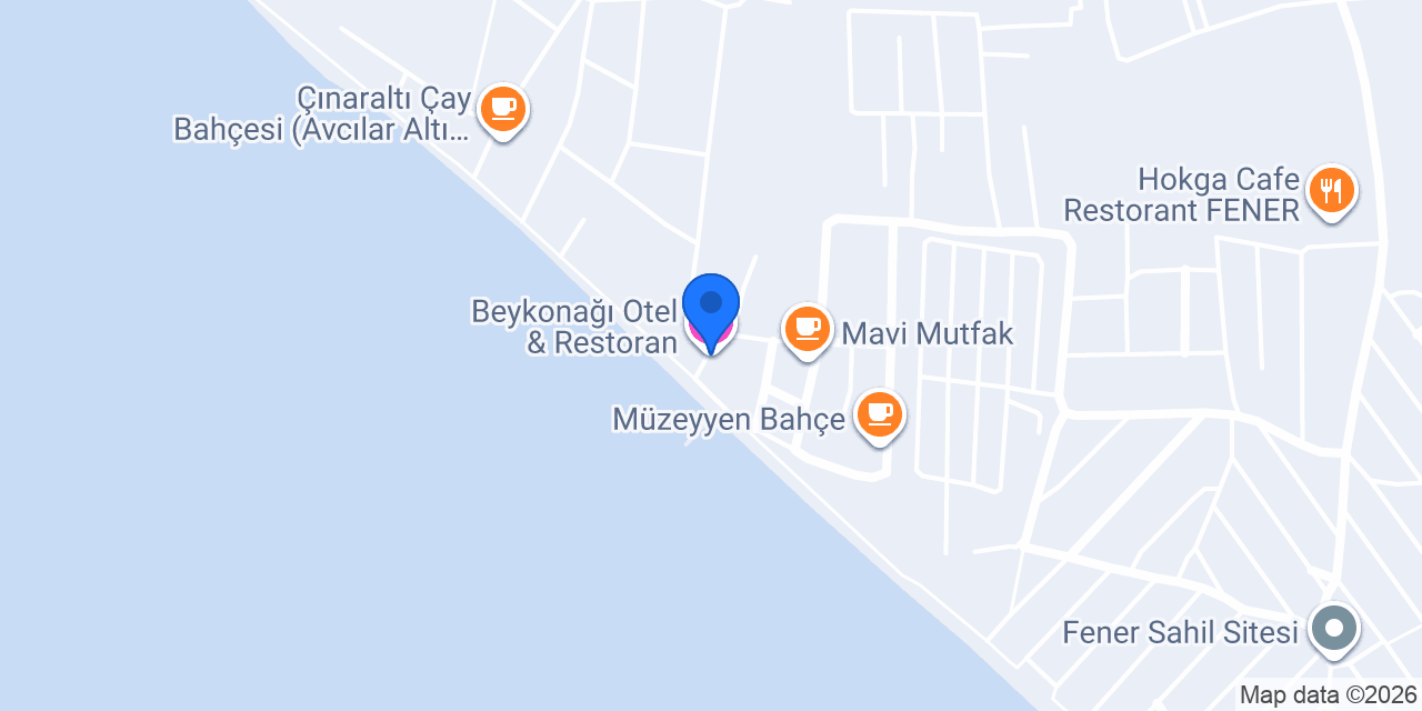 Beykonağı Otel & Restoran konumu