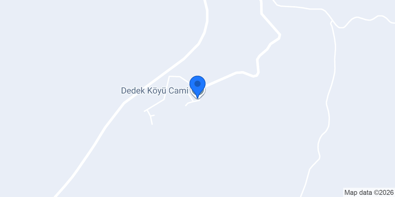 Dedek Köyü Muhtarlığı konumu