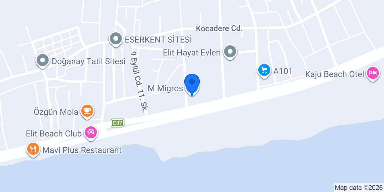M Migros konumu