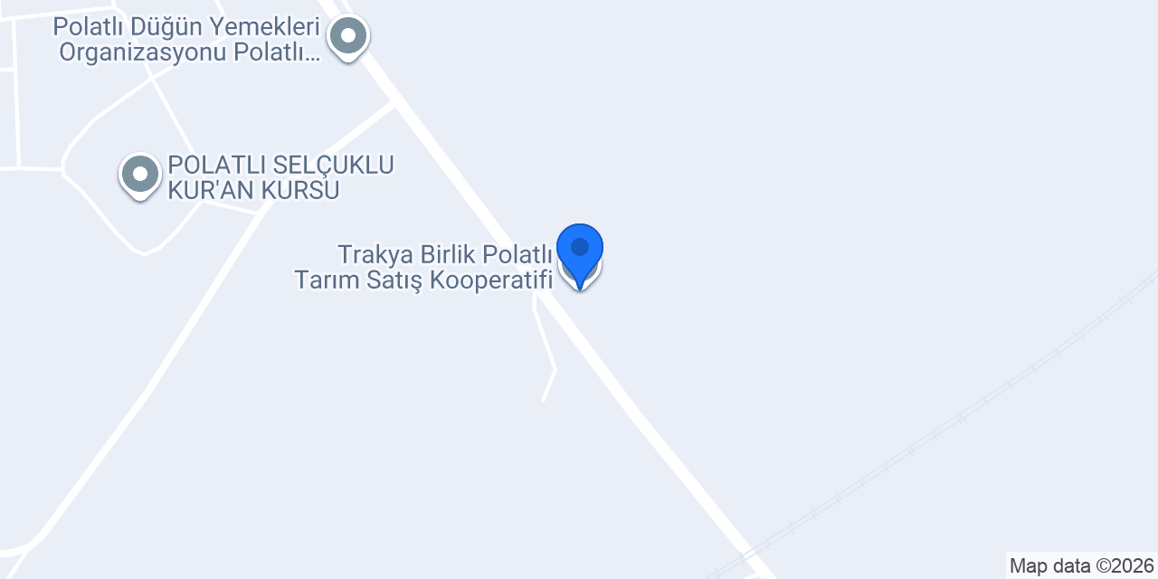 Trakya Birlik Polatlı Tarım Satış Kooperatifi konumu