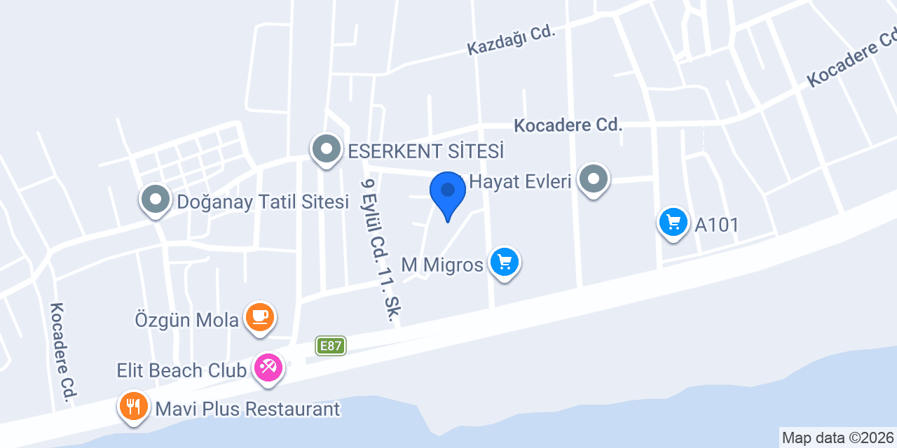 Oktay Yapı Tadilat Emlak konumu