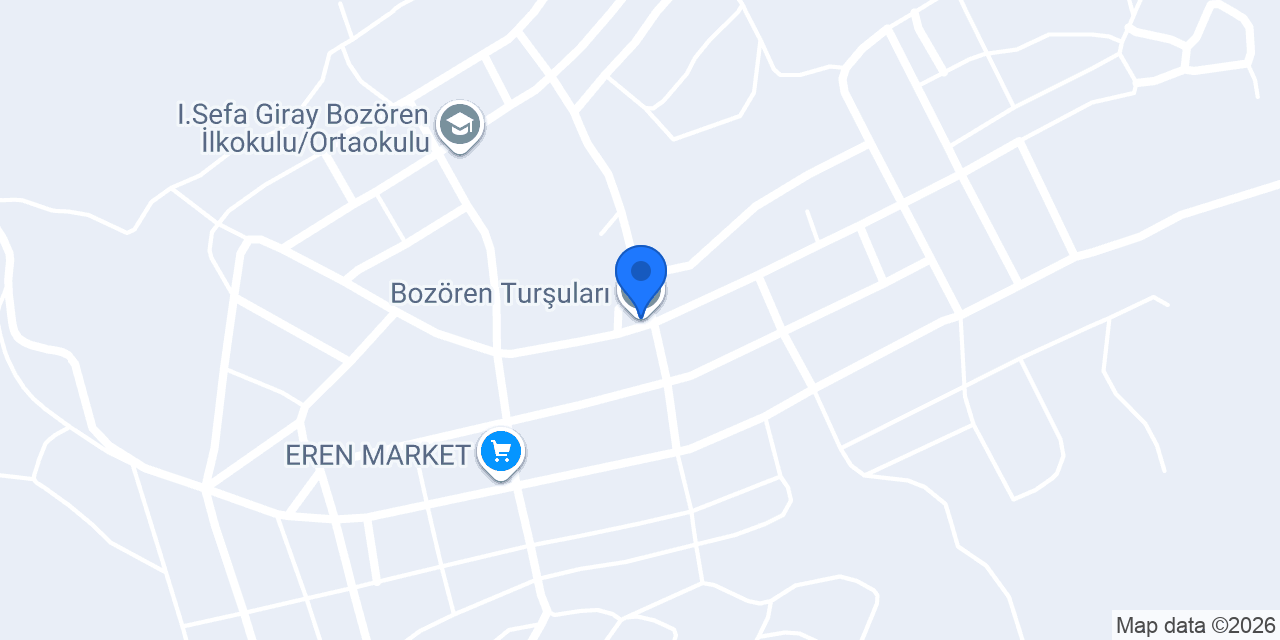 Bozören Turşuları konumu