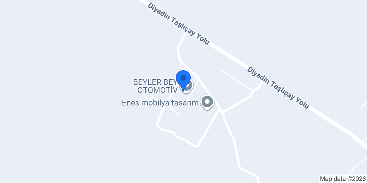 Yalçın Oto Diyadin konumu