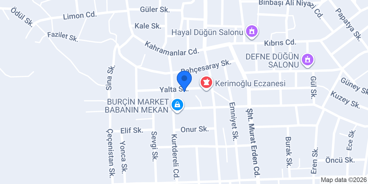 Duatepe Eczanesi konumu